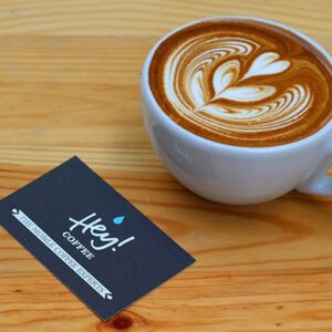 Unsere Visitenkarte - Latte Art