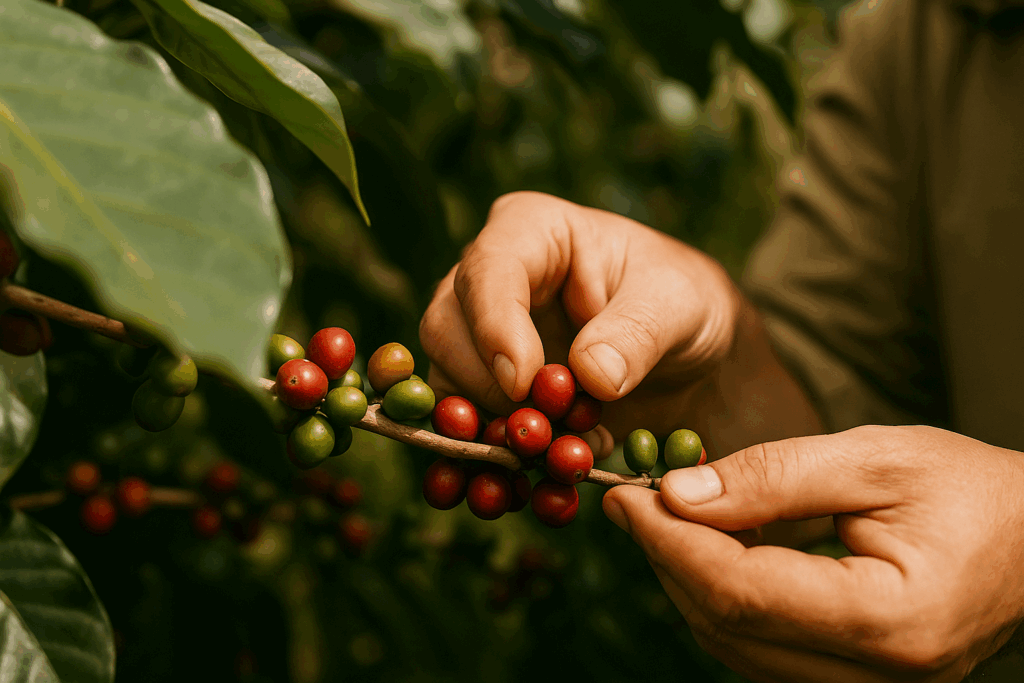 Kaffeeernte Fair Trade