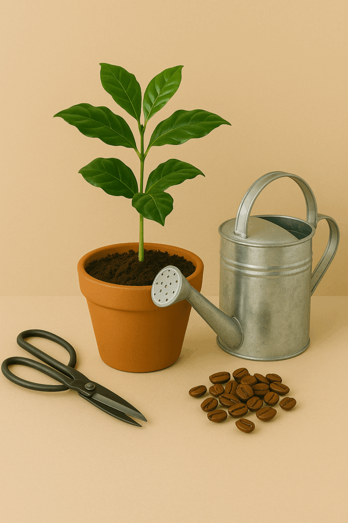 Urban Gardening und Kaffeepflanzen als Zimmerpflanze