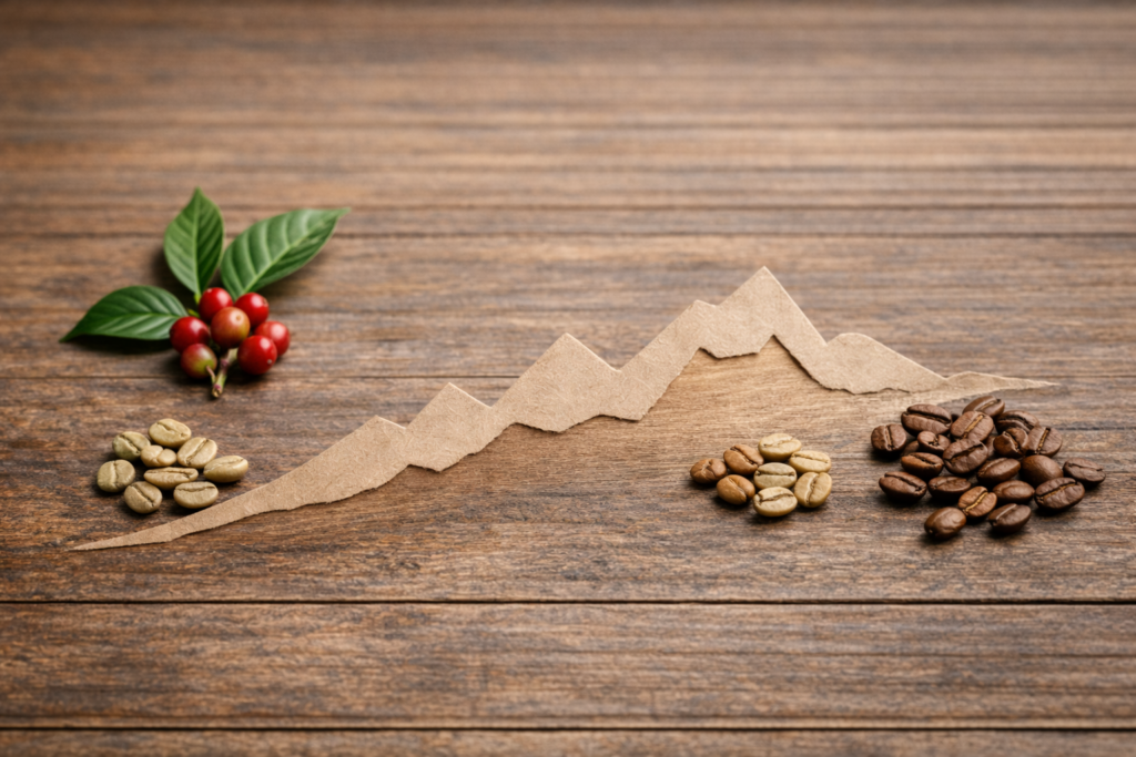 Kaffee: Anbauhöhe, Varietät, Aufbereitung und Ernte 